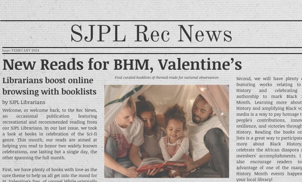 SJPL Picks Recommendation News February 2024 San Jose Public Library   RecNewsFeb2024 1024x616 