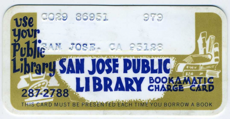 Zurückblicken: San Jose Public Library Karten im Laufe der Jahre | San ...